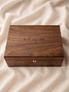Personalized Walnut Keepsake Box — Large - TwoWoodCo