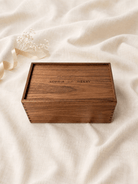 Personalized Extra-Large Walnut Keepsake Box - TwoWoodCo