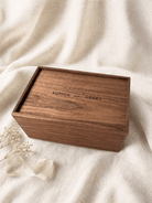 Personalized Extra-Large Walnut Keepsake Box - TwoWoodCo