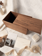 Personalized Extra-Large Walnut Keepsake Box - TwoWoodCo