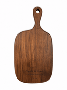 Personalized Walnut Cutting Board — Medium | Custom Engraved Wedding & Anniversary Gift - TwoWoodCo