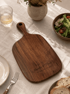 Custom engraved walnut board for anniversary and wedding gifts