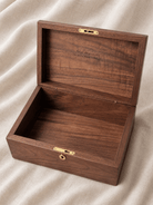 Personalized Walnut Keepsake Box — Large - TwoWoodCo