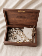 Personalized Walnut Keepsake Box — Large - TwoWoodCo
