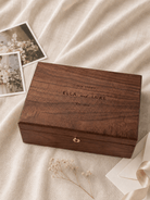 Personalized Walnut Keepsake Box — Large - TwoWoodCo