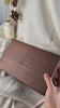 Personalized solid walnut wood keepsake box with couple's names for a wedding or anniversary gift